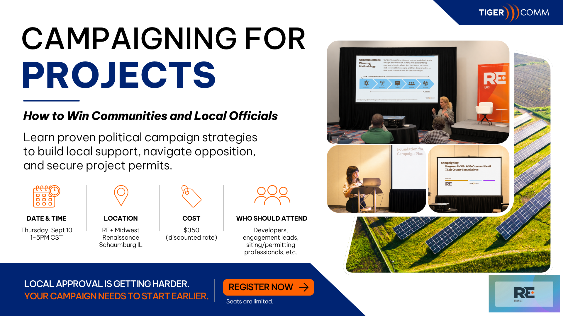 SEIA Training Promotion Graphic