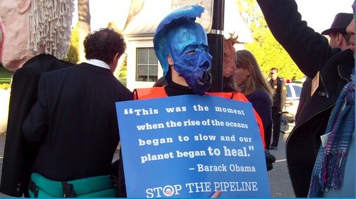 Video, Photos: 12,000+ People Surround White House Demanding a Stop to Dirty Tar Sands Pipeline