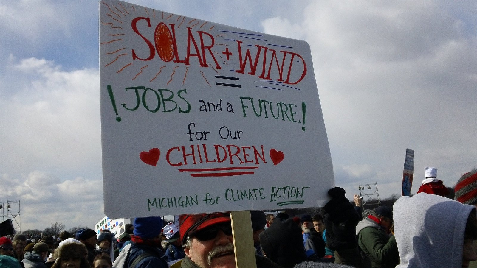 Photos from Today's Pro-Clean Energy, Anti-Keystone Tar Sands Pipeline Rally in Washington, DC