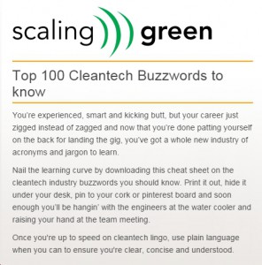Top 100 Cleantech Buzzwords to Know