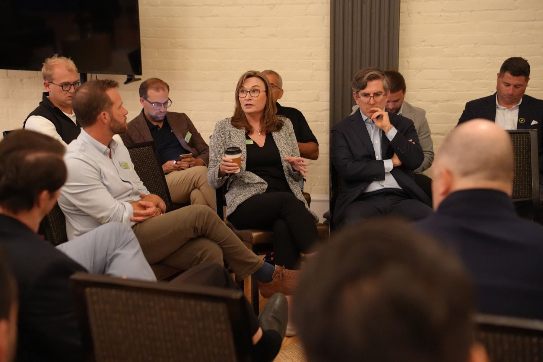 Tigercomm expert leading a roundtable discussion